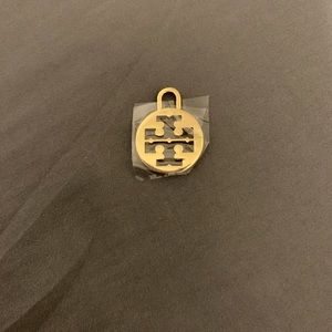 Gold Tory Burch Charm